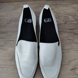 Gianni Bini Classic White Men's Slip-Ons
